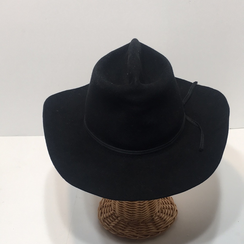 Black cowboy hat RESISTOL - Picture 4 of 15